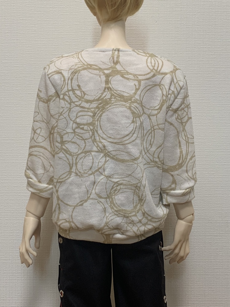 七分袖トレーナー［70〜75㌢］