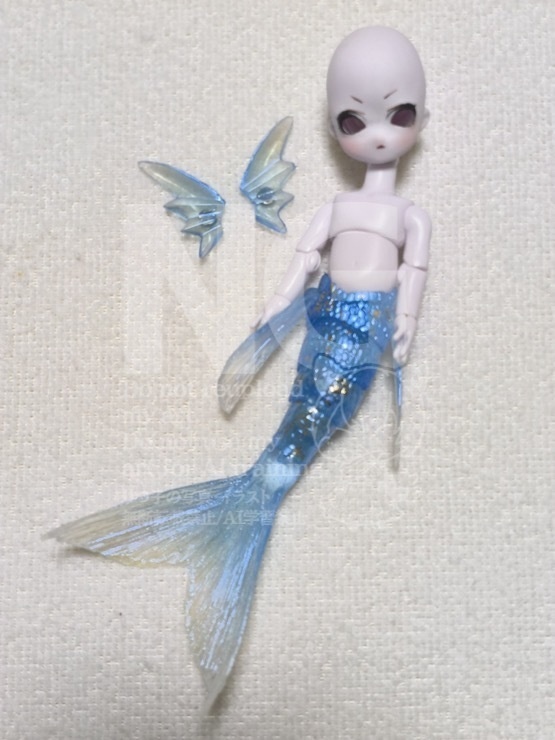 人魚ドールフルセット［青］【ご購入前にご連絡をお願いします】