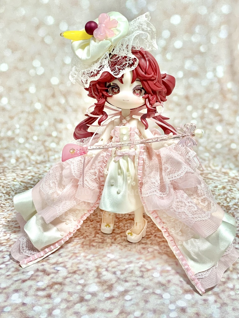 【ソーダフロートドレス・桃】