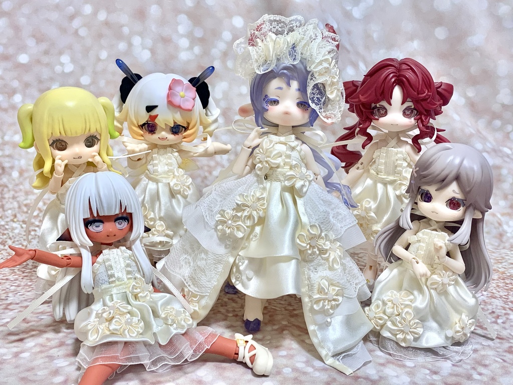 白紫陽花ブライズメイド