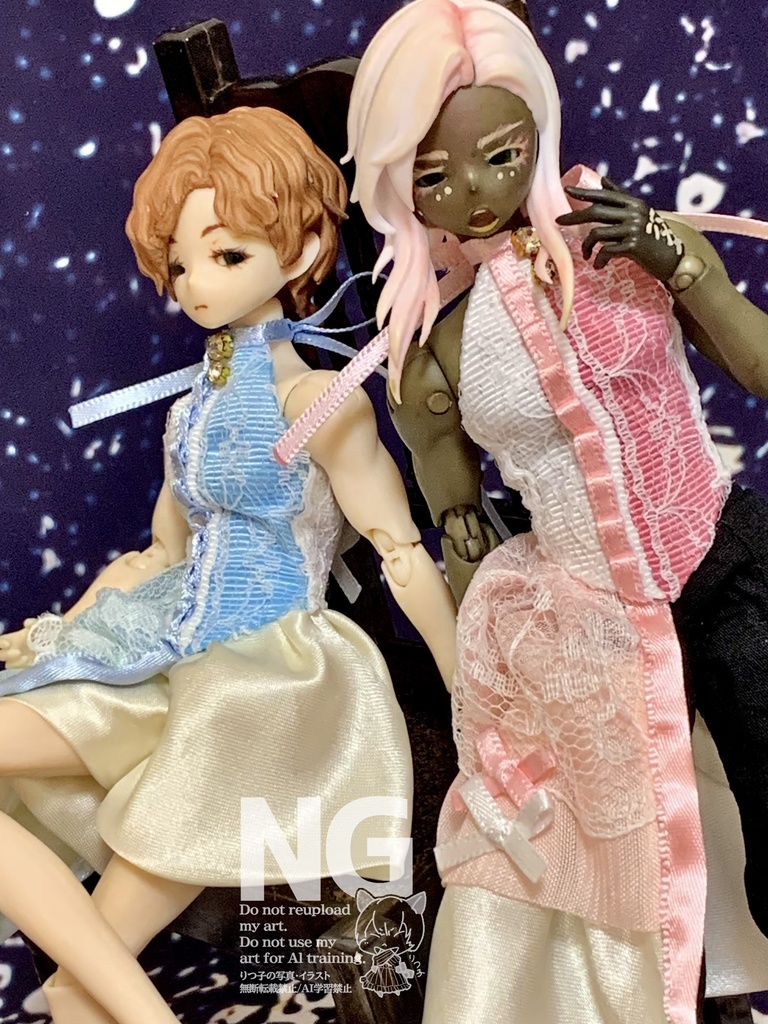 コルセット風トップス［ハーフドレス］