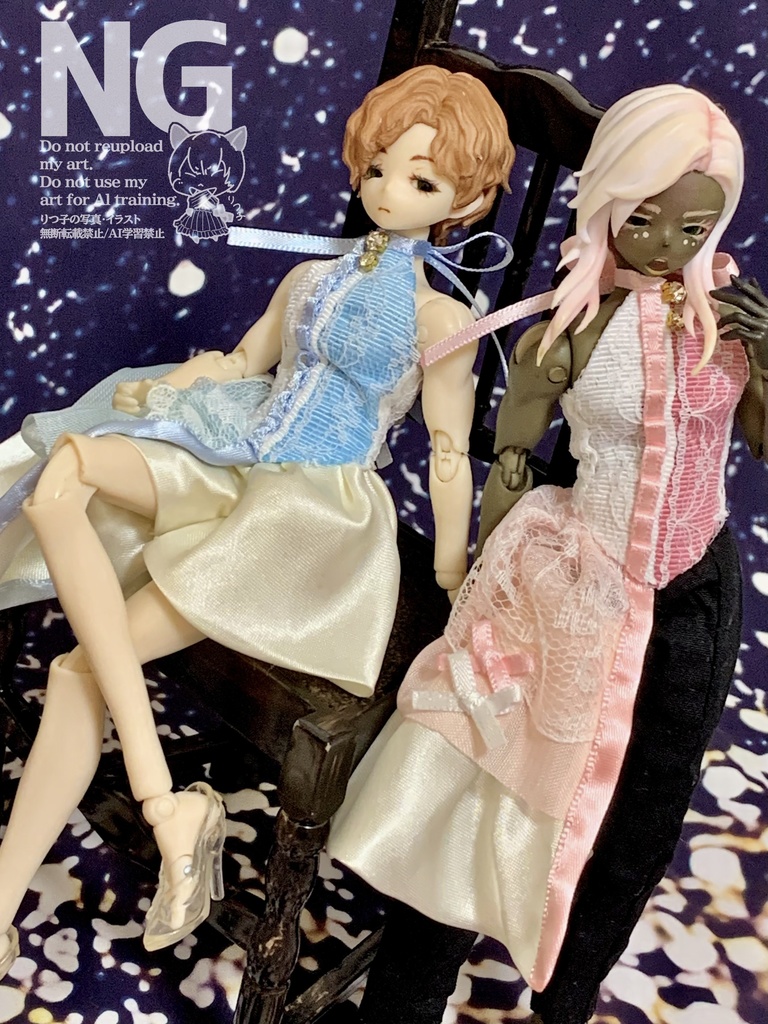 【8/25(月)21時〜】コルセット風トップス［ハーフドレス］