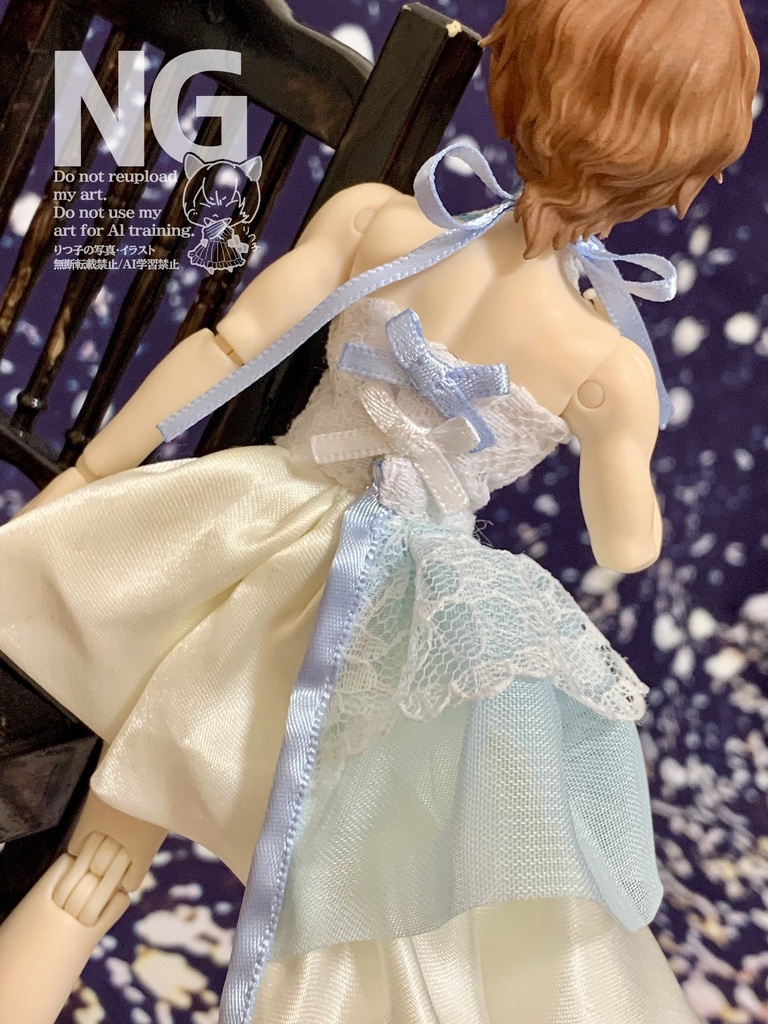 コルセット風トップス［ハーフドレス］
