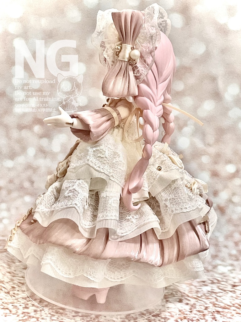 【10時25分(土)21時〜】クラシックピンクドレス