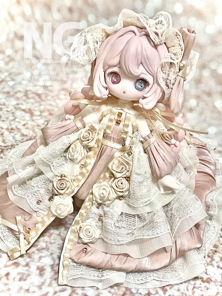 【10時25分(土)21時〜】クラシックピンクドレス