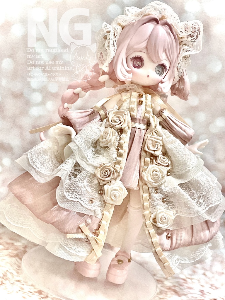 【10時25分(土)21時〜】クラシックピンクドレス