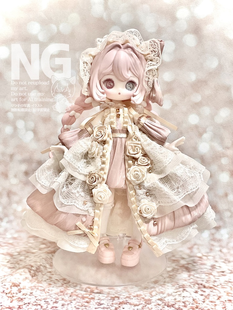 【10時25分(土)21時〜】クラシックピンクドレス