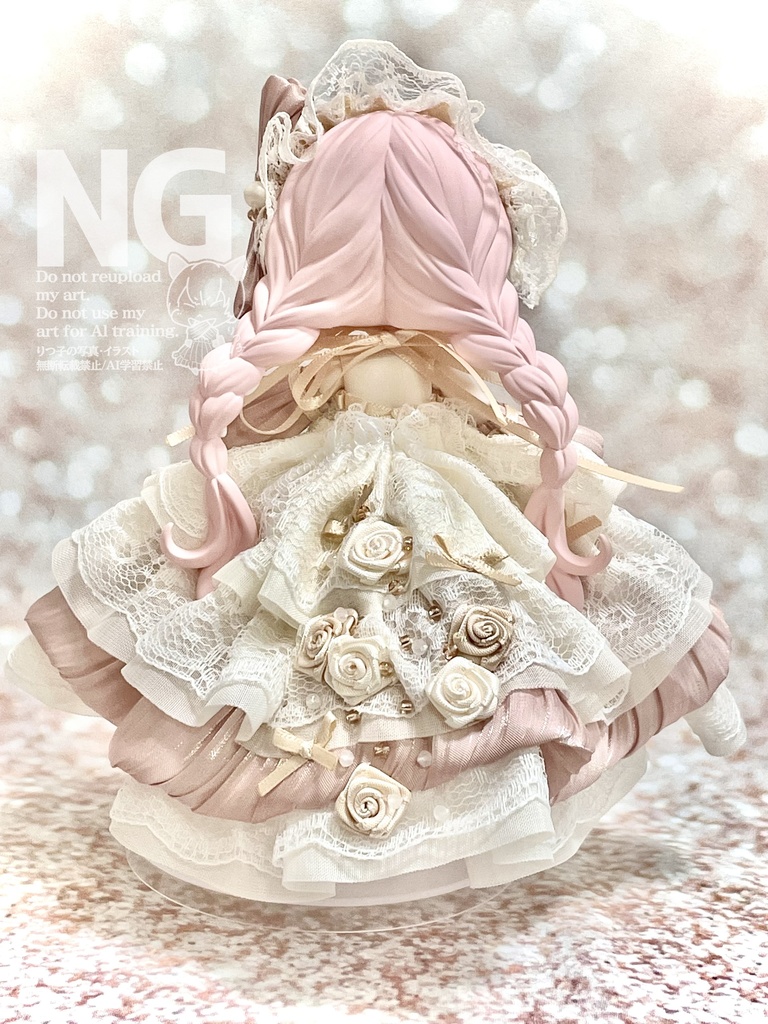 【10時25分(土)21時〜】クラシックピンクドレス