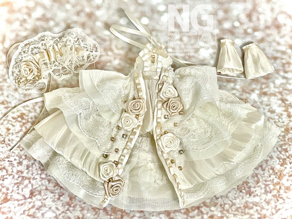 【10時25分(土)21時〜】クラシックベージュドレス