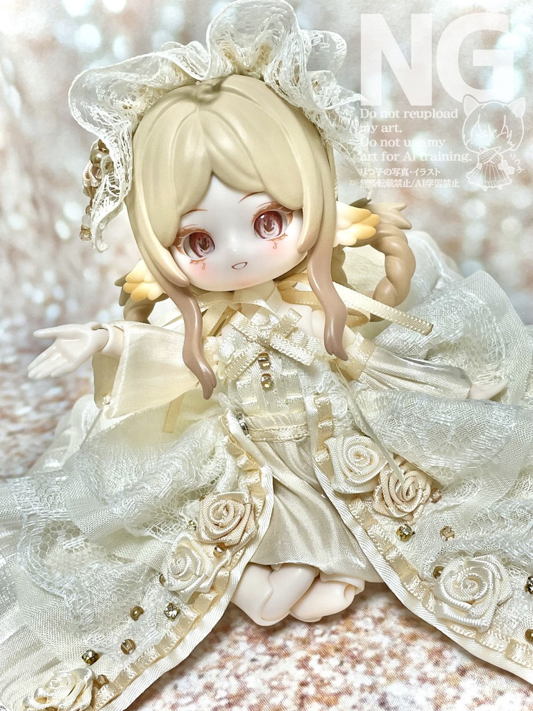 【10時25分(土)21時〜】クラシックベージュドレス