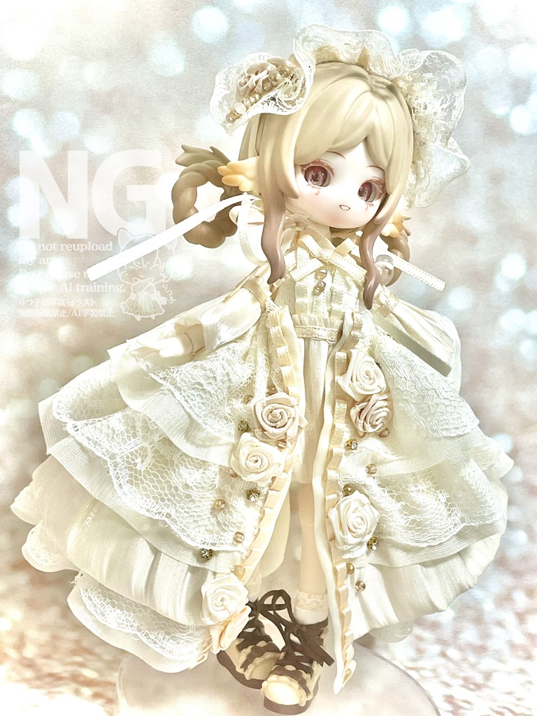 【10時25分(土)21時〜】クラシックベージュドレス