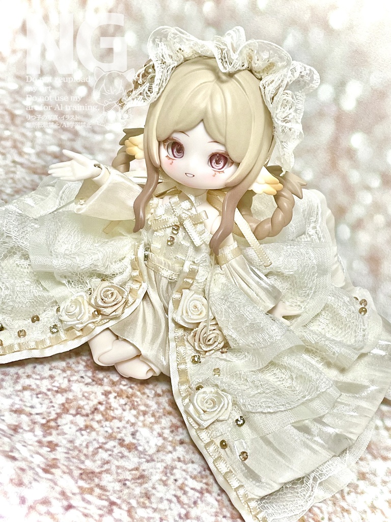 【10時25分(土)21時〜】クラシックベージュドレス