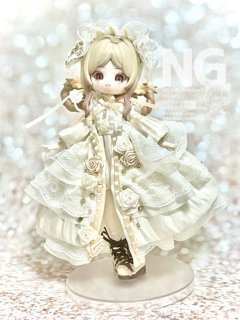 【10時25分(土)21時〜】クラシックベージュドレス