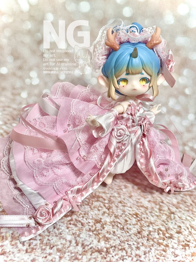 【10時25分(土)21時〜】キャンディピンクドレス