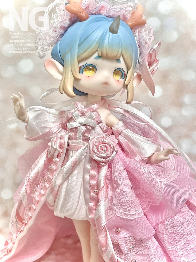 【10時25分(土)21時〜】キャンディピンクドレス