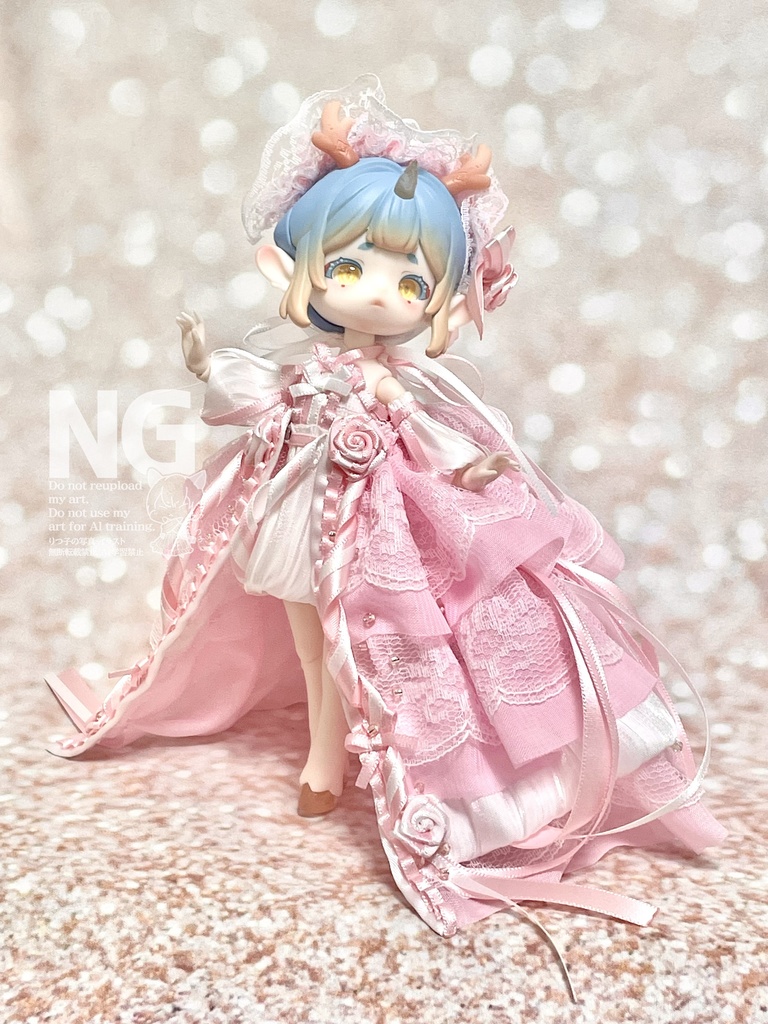 【10時25分(土)21時〜】キャンディピンクドレス