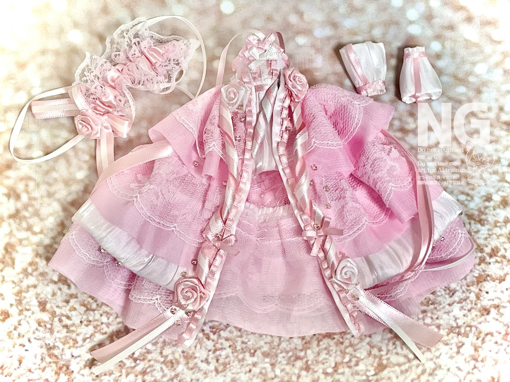 【10時25分(土)21時〜】キャンディピンクドレス