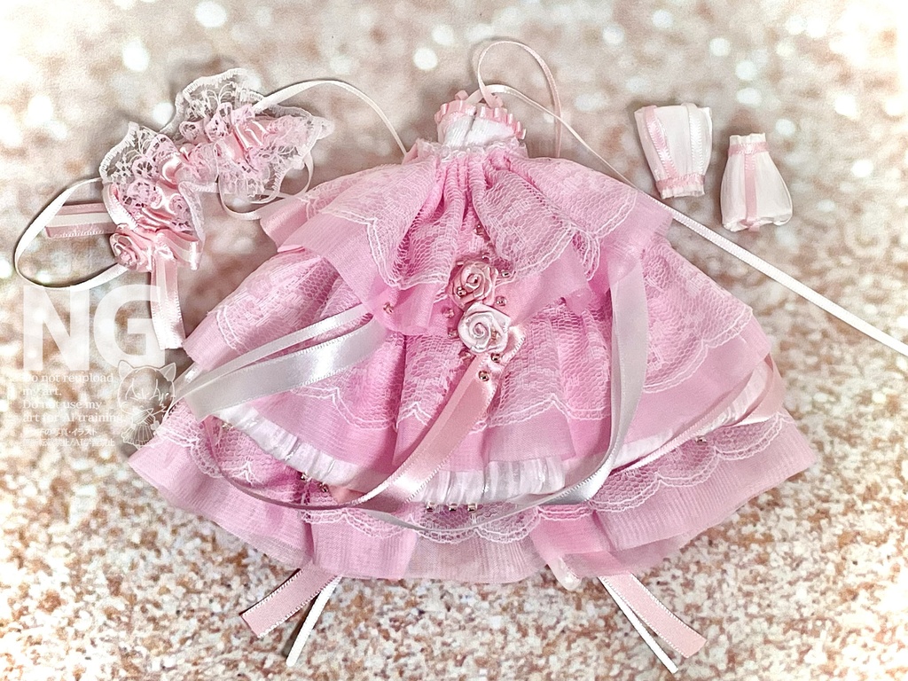 【10時25分(土)21時〜】キャンディピンクドレス