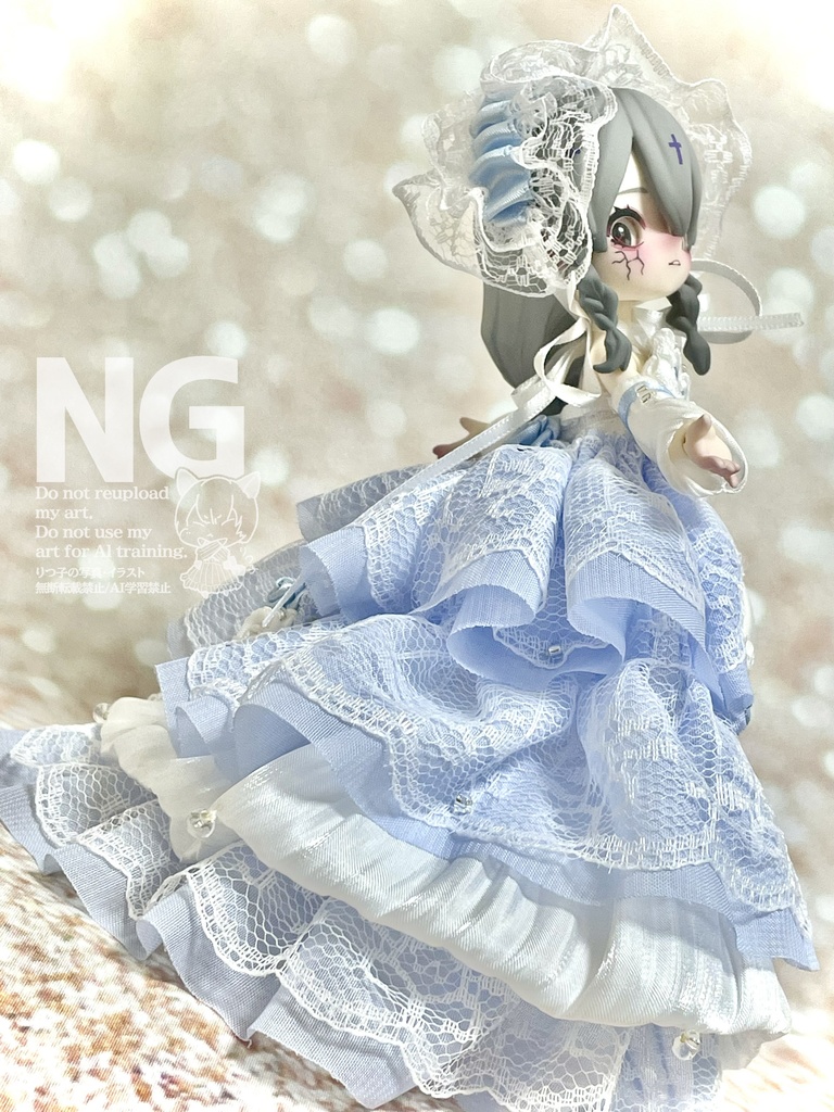 【10時25分(土)21時〜】ブルーゴーストドレス