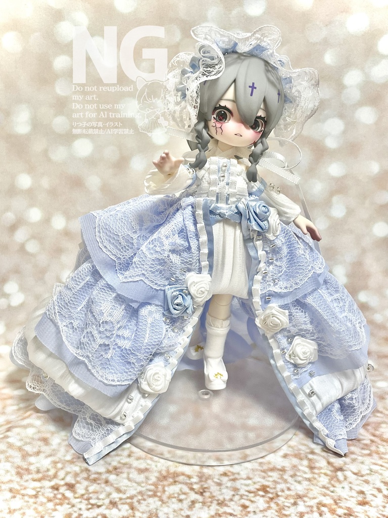 【10時25分(土)21時〜】ブルーゴーストドレス