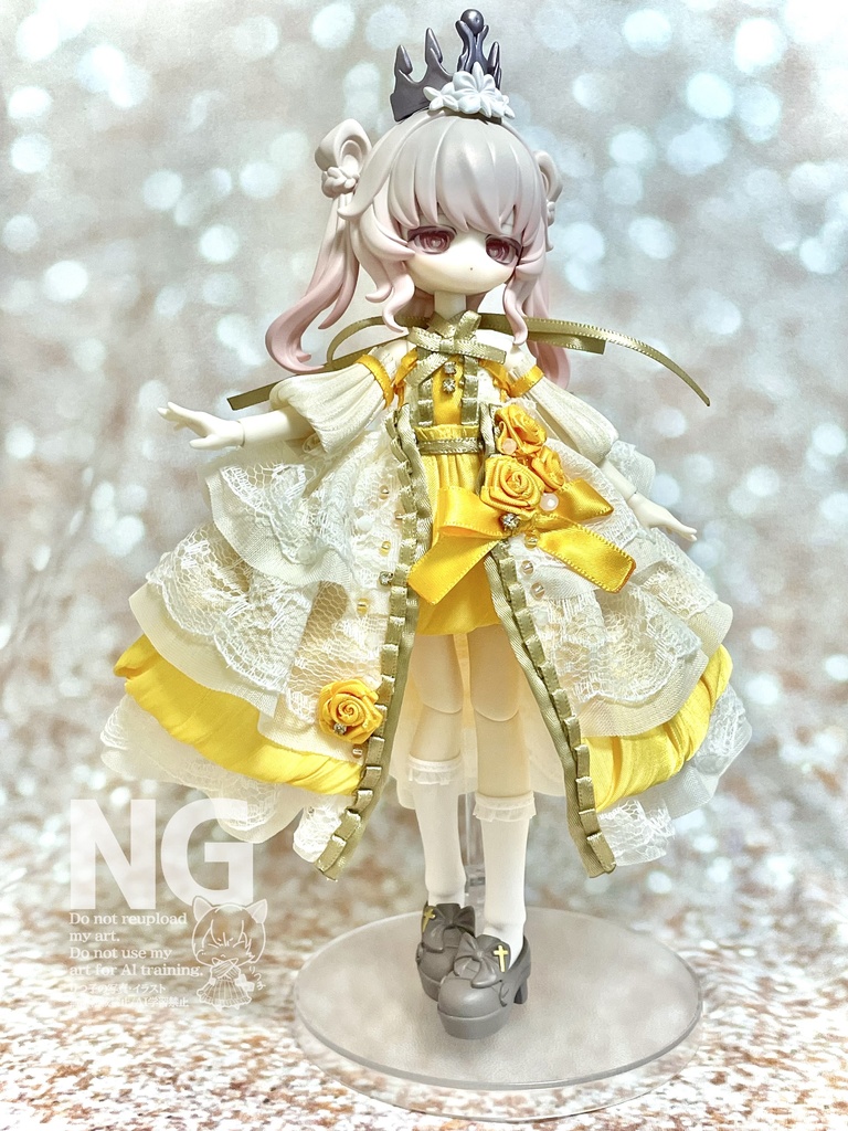 【11/29(土)21時〜】キュートイエロードレス