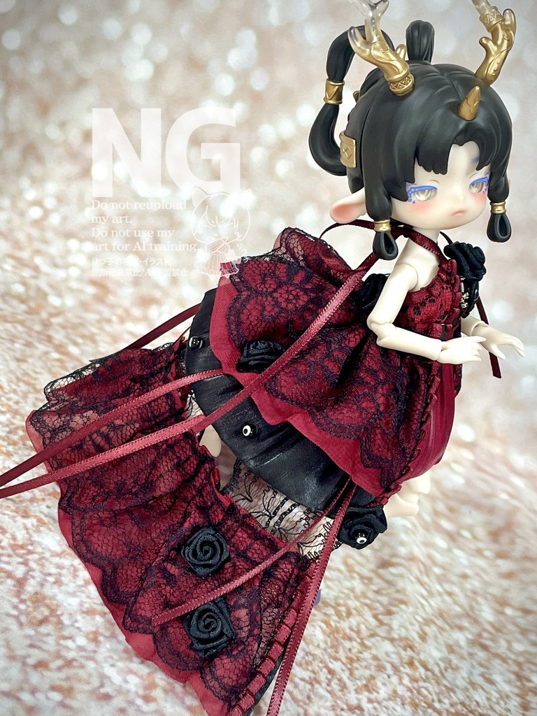 【11/29(土)21時〜】冒涜的な山羊の娘のドレス