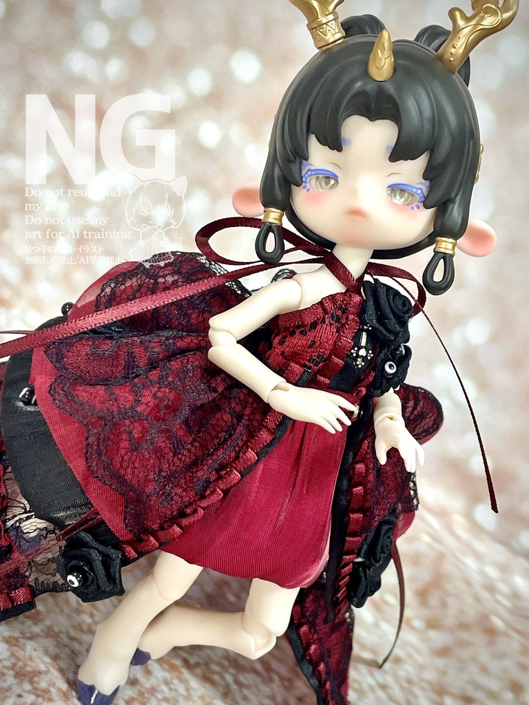 【11/29(土)21時〜】冒涜的な山羊の娘のドレス