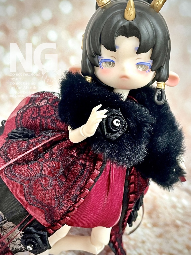 【11/29(土)21時〜】冒涜的な山羊の娘のドレス