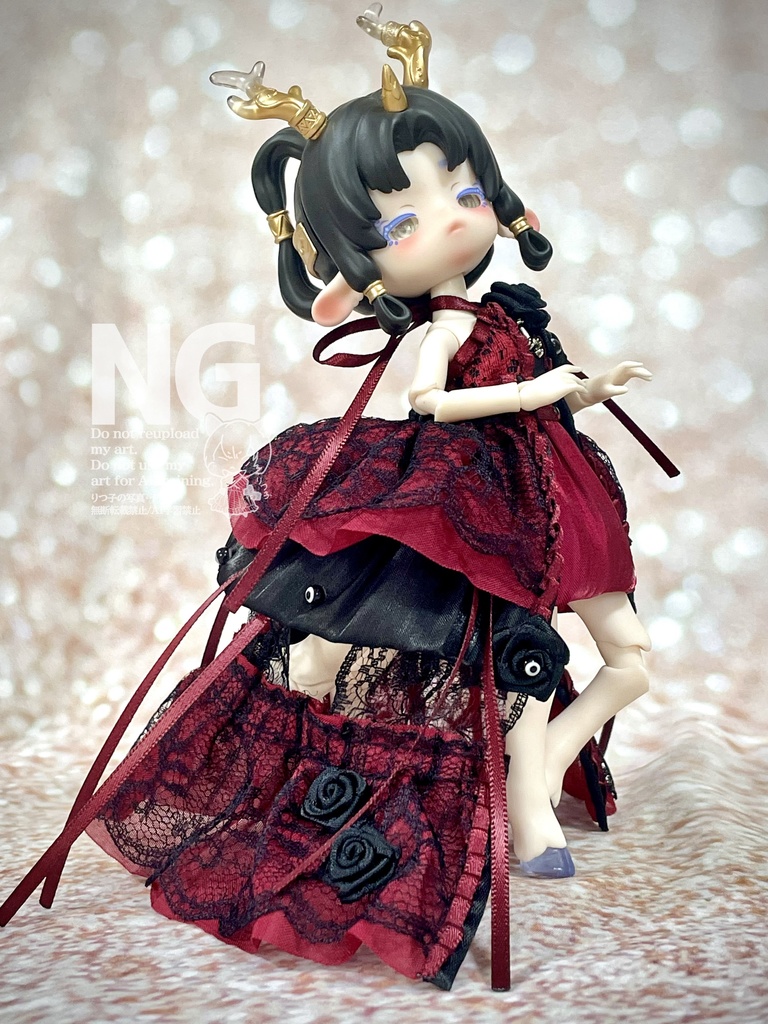 【11/29(土)21時〜】冒涜的な山羊の娘のドレス