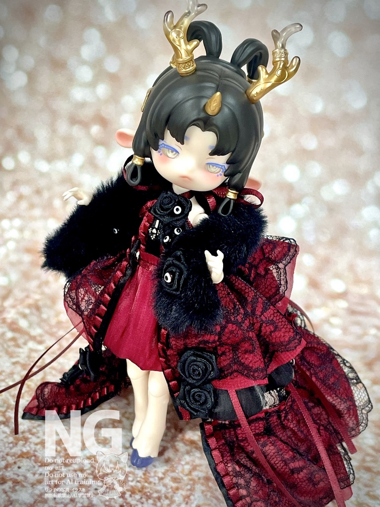 【11/29(土)21時〜】冒涜的な山羊の娘のドレス