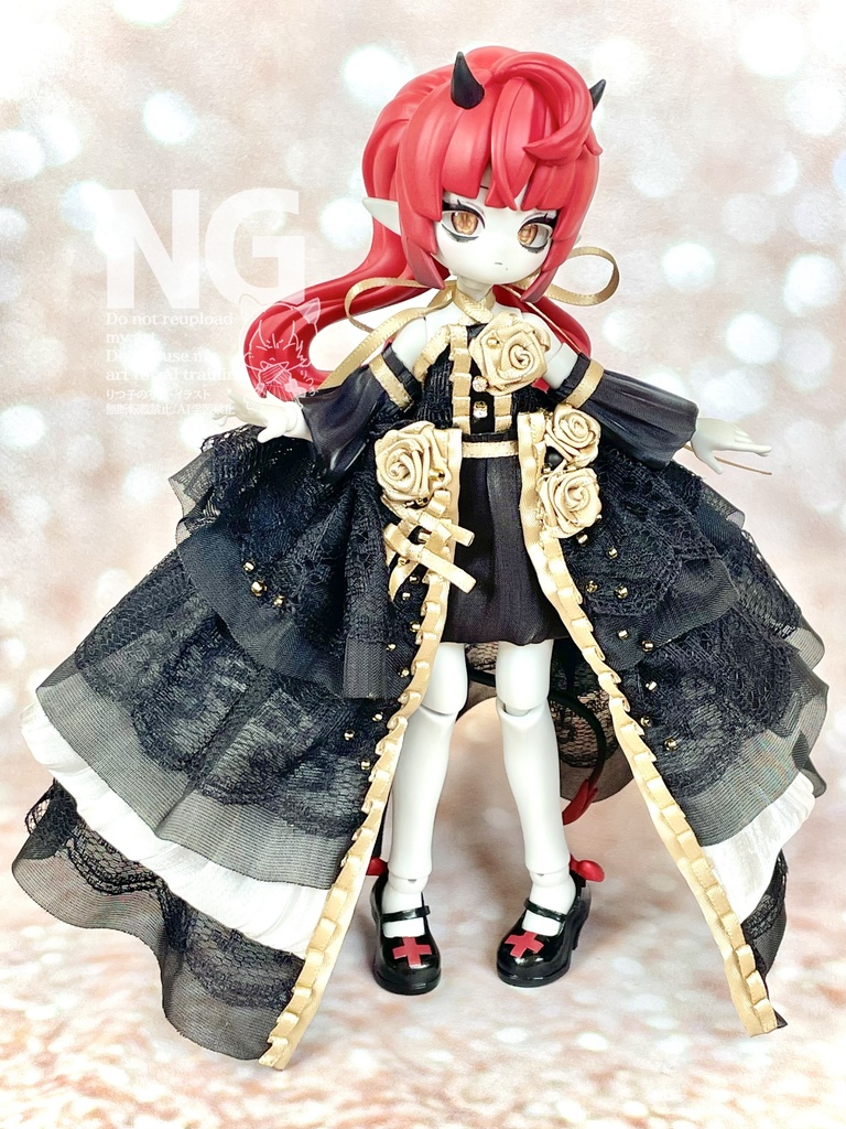 【11/29(土)21時〜】ブラックゴールドドレス