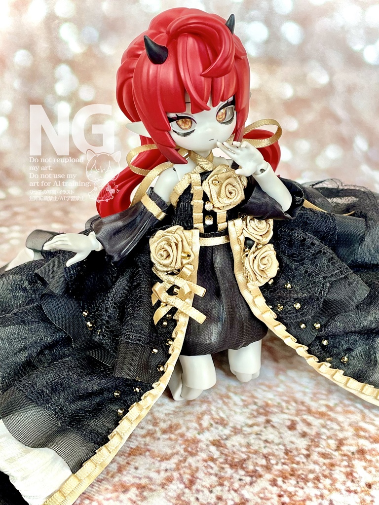 【11/29(土)21時〜】ブラックゴールドドレス