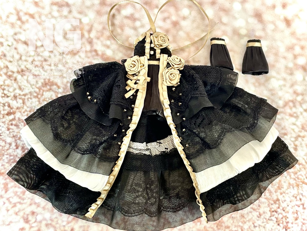 【11/29(土)21時〜】ブラックゴールドドレス