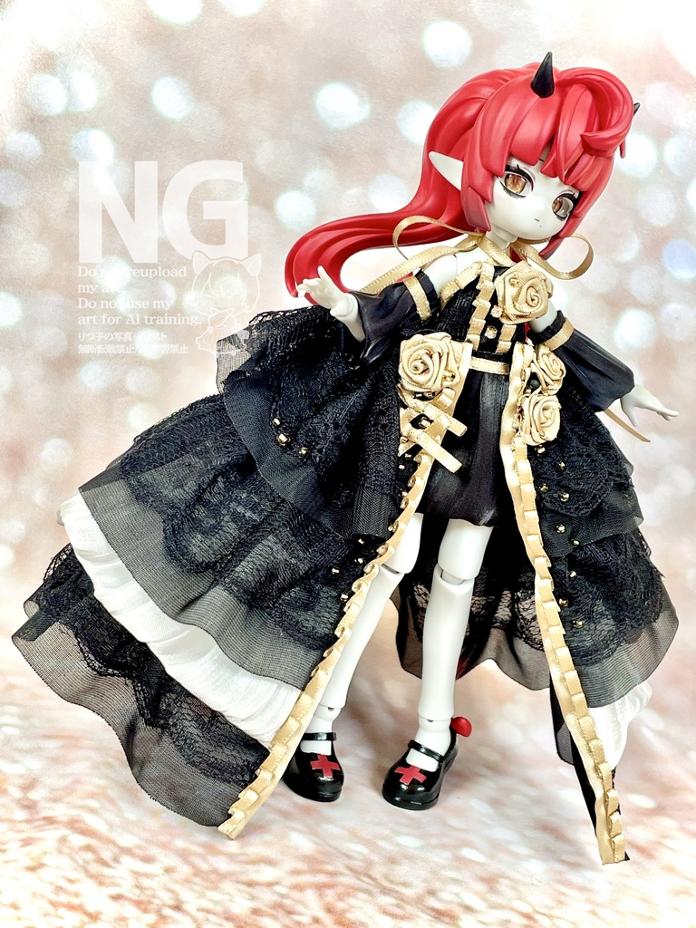 【11/29(土)21時〜】ブラックゴールドドレス