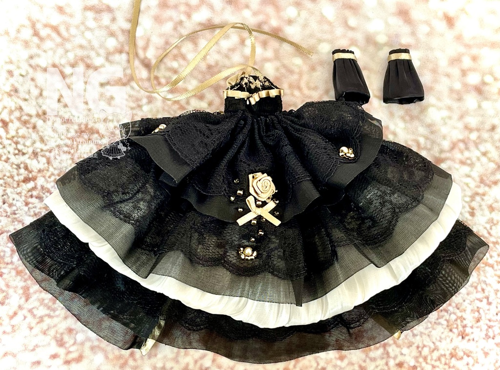 【11/29(土)21時〜】ブラックゴールドドレス