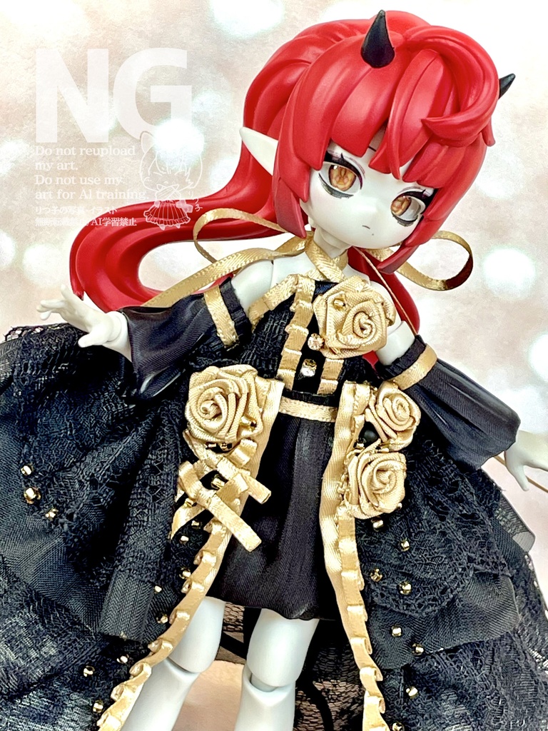 【11/29(土)21時〜】ブラックゴールドドレス