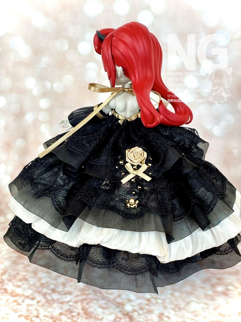 【11/29(土)21時〜】ブラックゴールドドレス