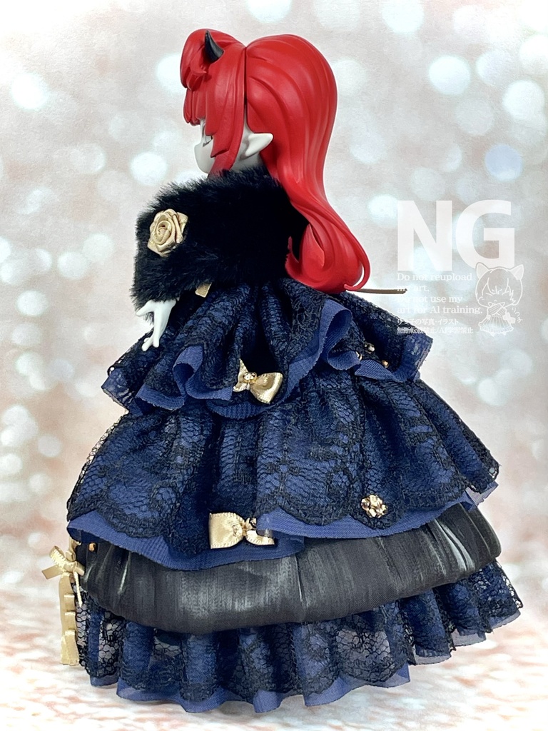 【11/29(土)21時〜】ブルーゴールドドレス