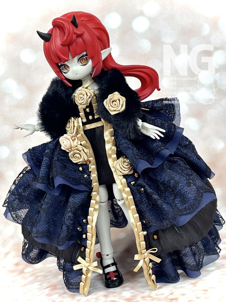 【11/29(土)21時〜】ブルーゴールドドレス