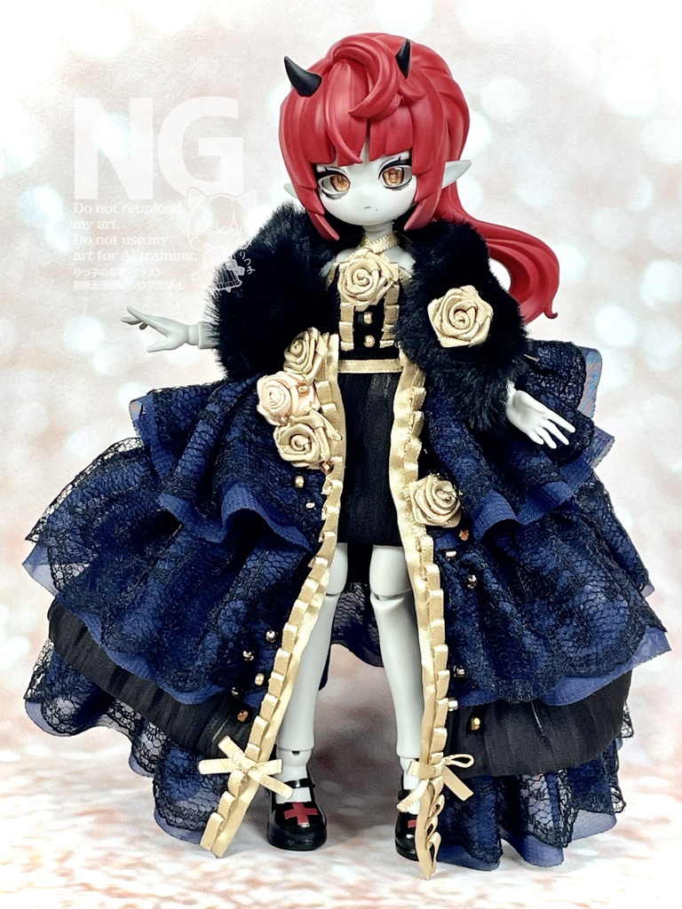 【11/29(土)21時〜】ブルーゴールドドレス