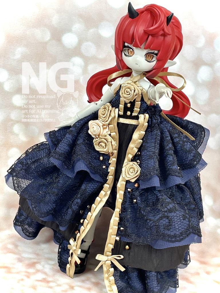 【11/29(土)21時〜】ブルーゴールドドレス