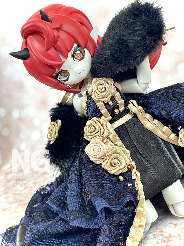 【11/29(土)21時〜】ブルーゴールドドレス