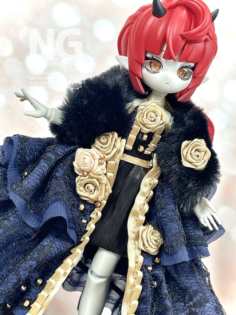 【11/29(土)21時〜】ブルーゴールドドレス