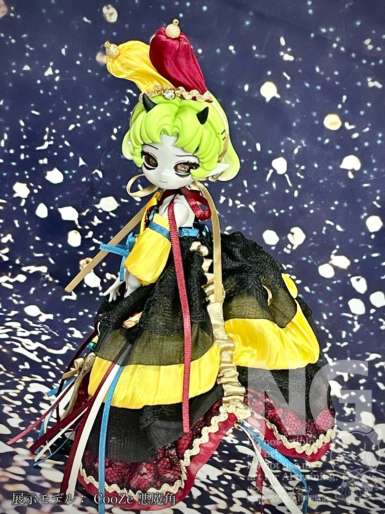 【8/29(土)21時〜】黒のピエロドレス