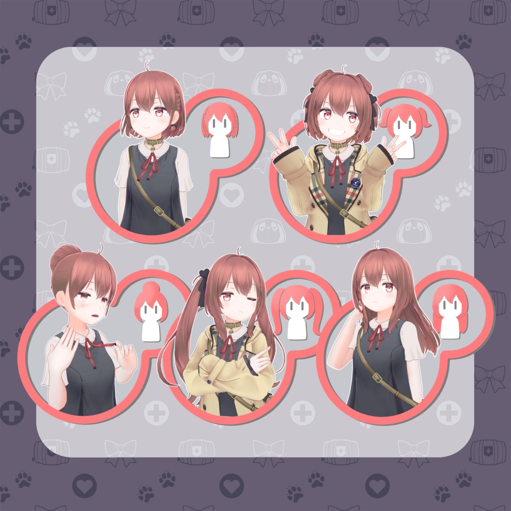 オリジナル3Dモデル『ビナコ』