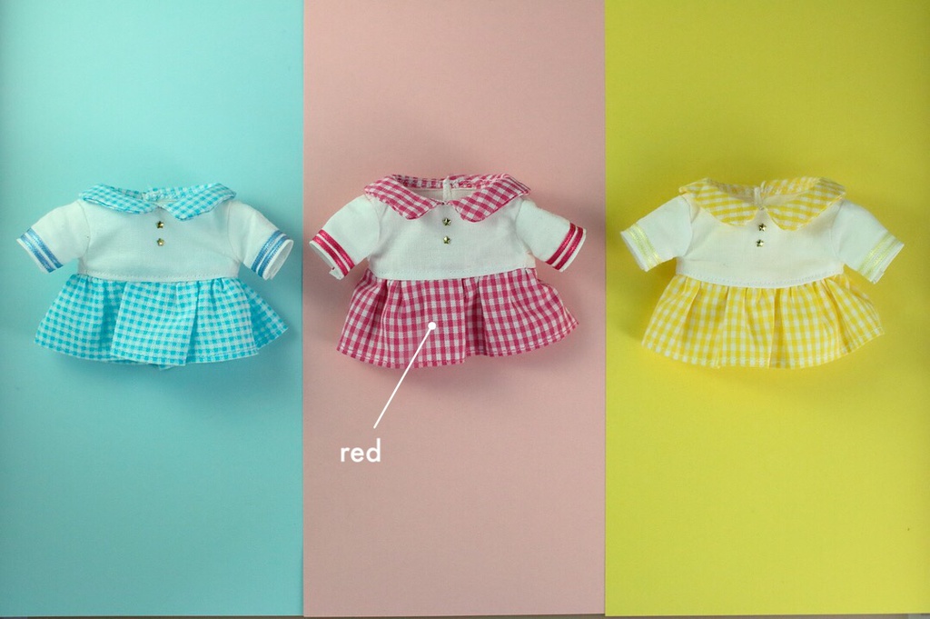 ギンガムチェックなお揃い服（Girl）