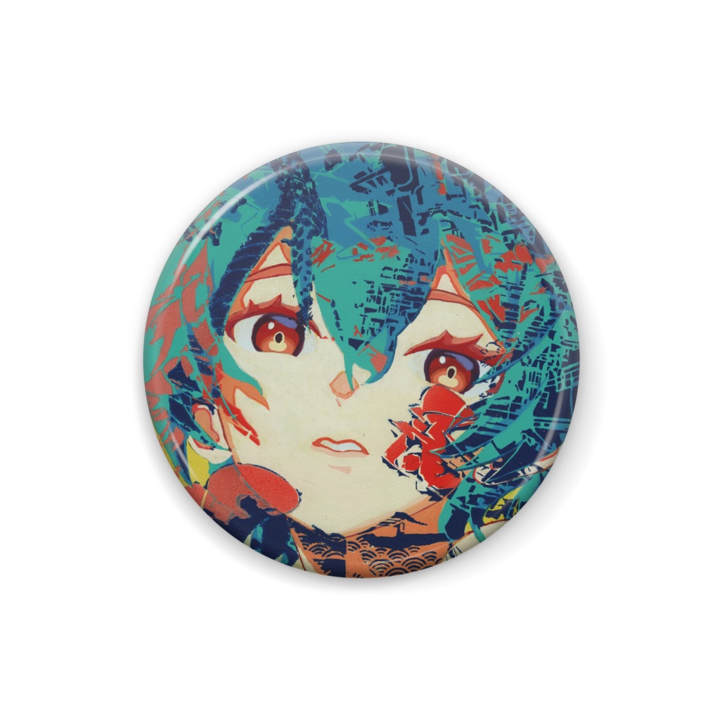 Ctrl+V girl vol.1 缶バッチ