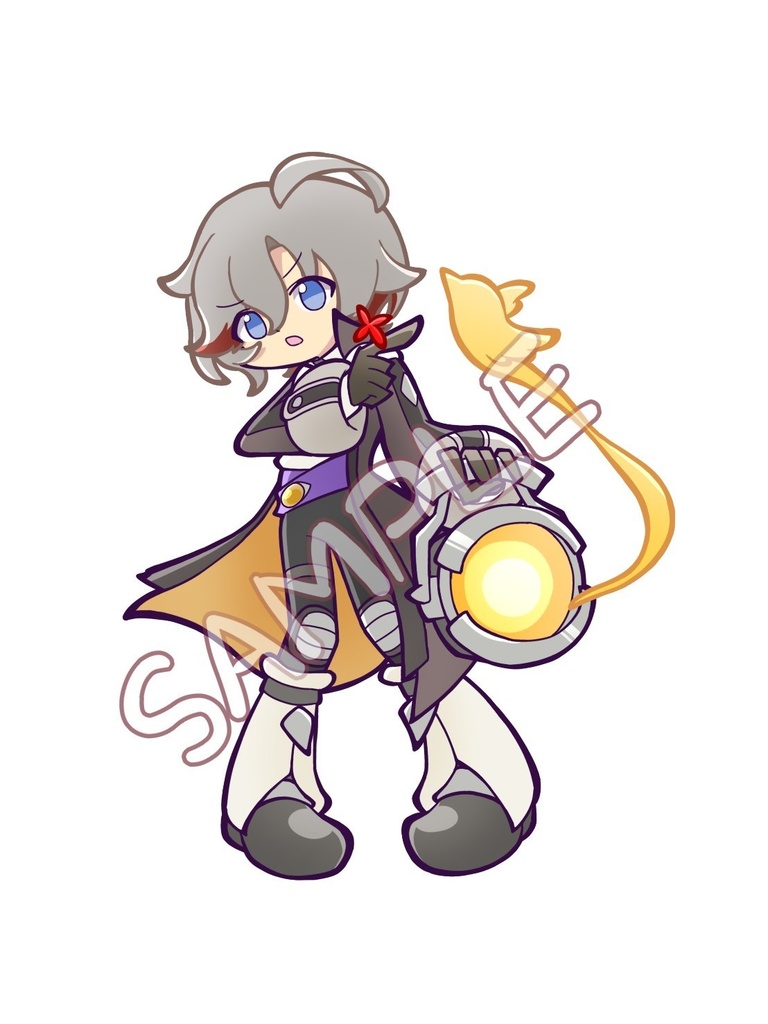 ぷよ風アクリルキーホルダー フリンズ イルーガ