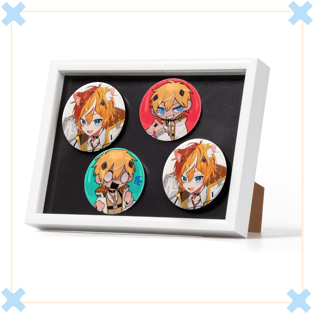 【キルハ】缶バッジ 25万人記念