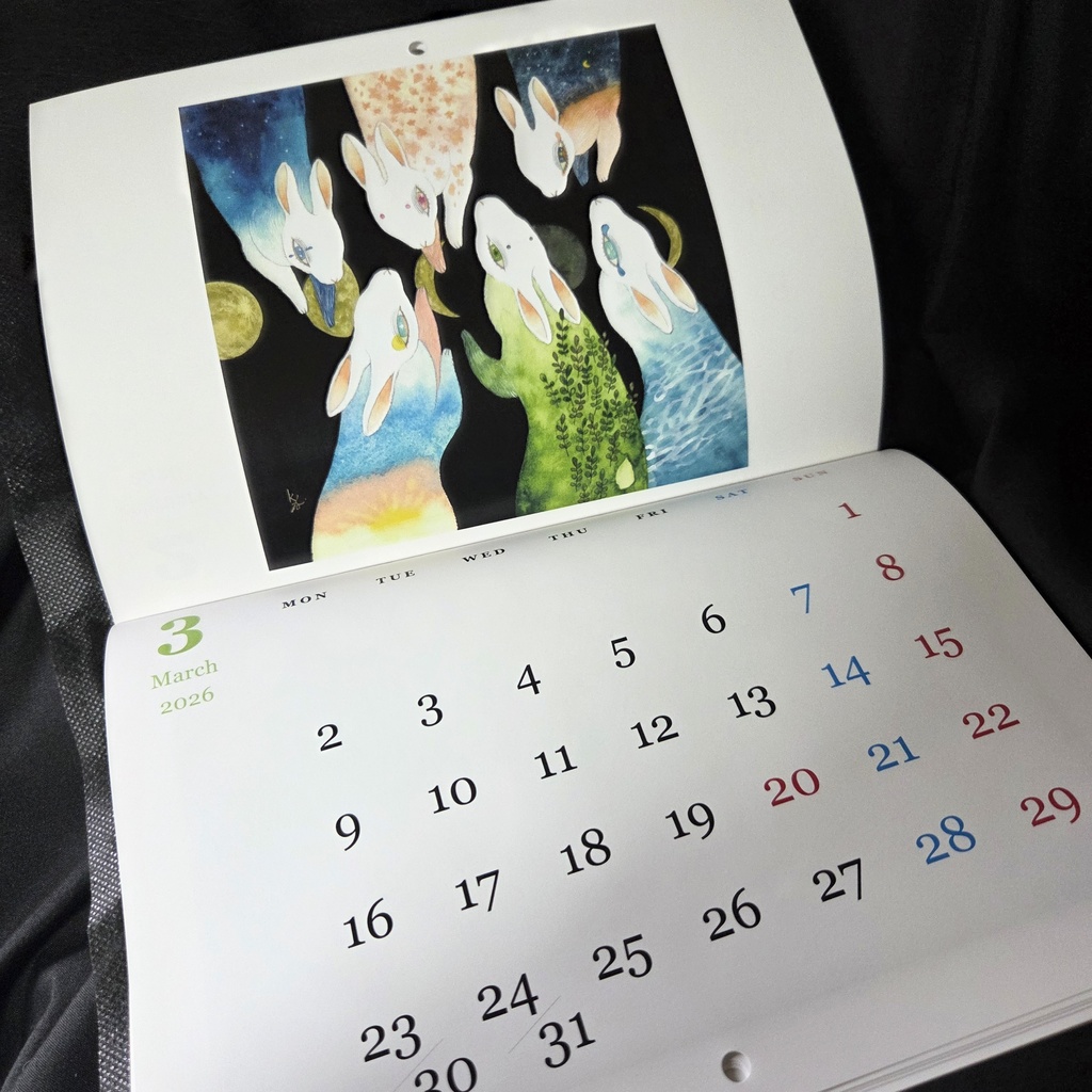 KAYANO KAYA RABBIT calendar 2026